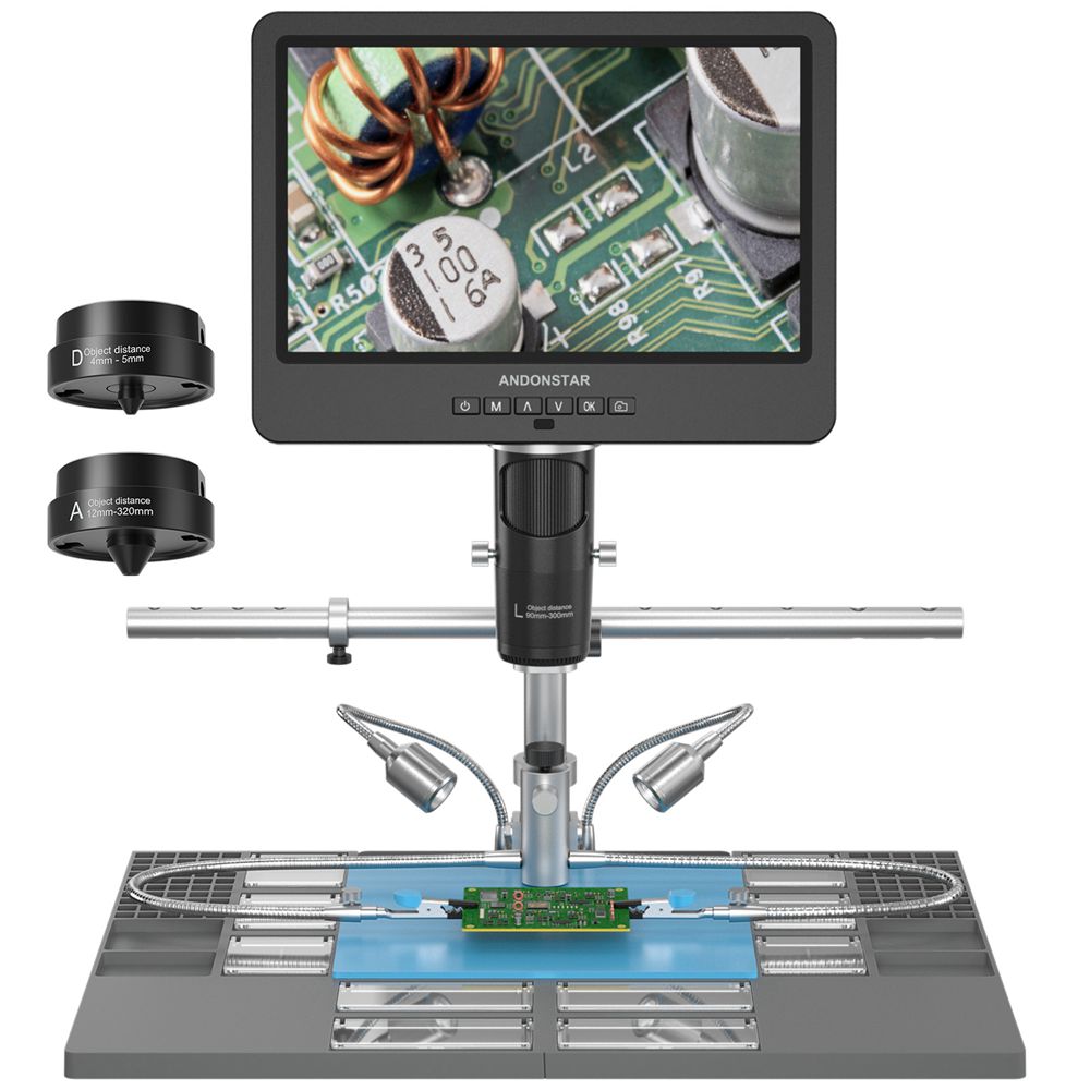 Electronics Repair Microscope - Andonstar Trinocular HDMI USB Digital Microscope
