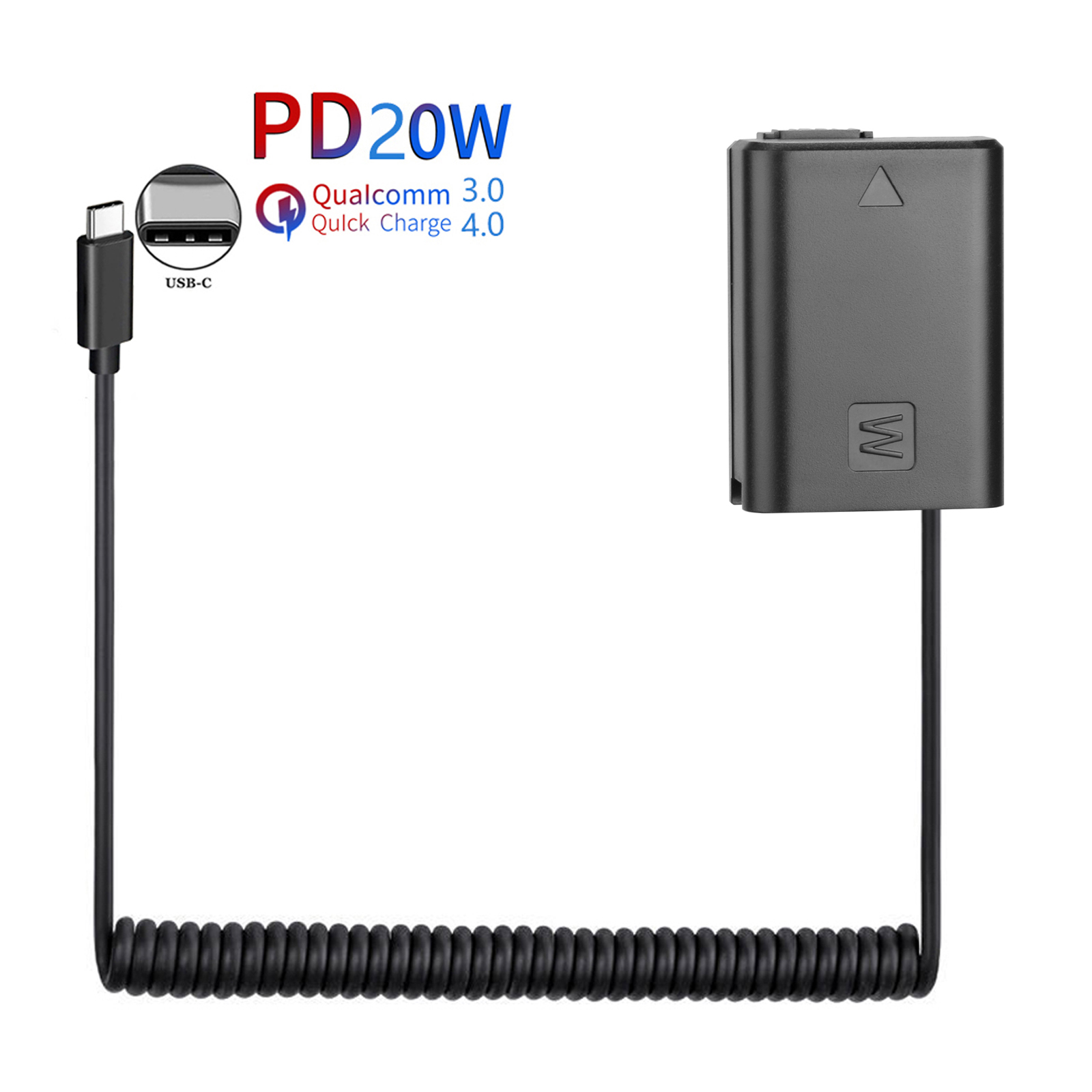 Sony Camera Zv-E10 - PD USB-C AC-PW20 NP-FW50 Dummy Battery