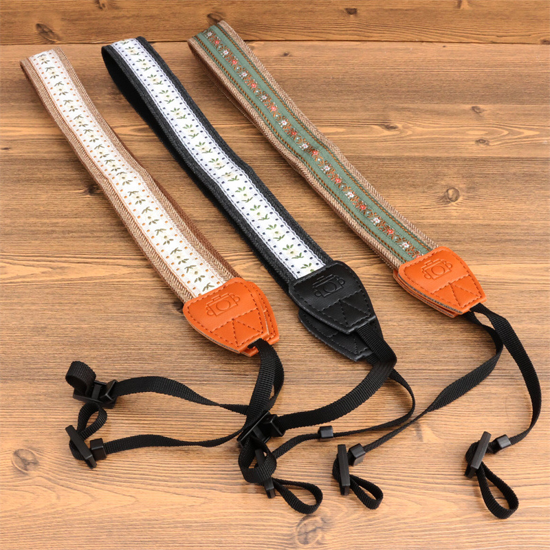 Sony Camera Zv-E10 - Embroidered Camera Strap for Canon R50