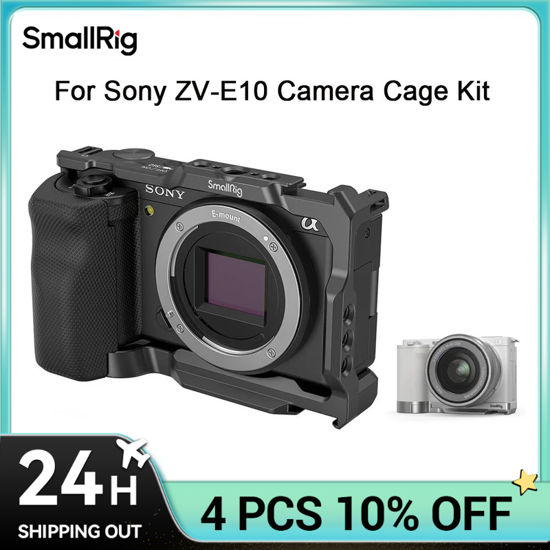 Sony Camera Zv-E10 - SmallRig for Sony ZVE10 Camera Cage