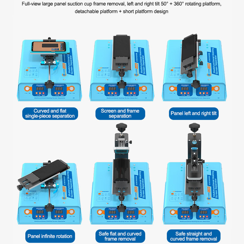 S-918M Multifunctional LCD Scr - Screen Separator Machine 评论和价格