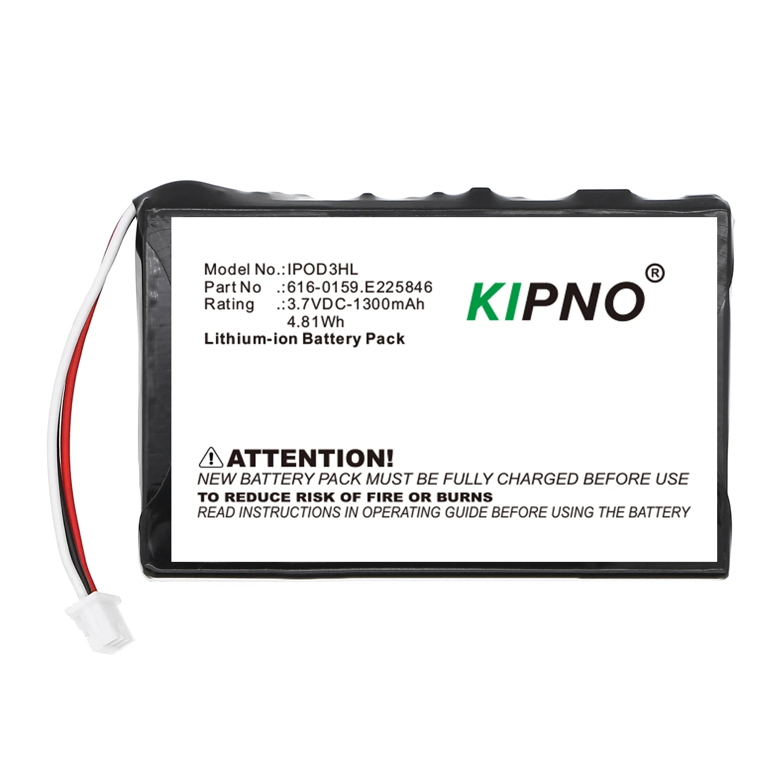 KIPNO Battery For IPod 3 3G 3r - Phone Battery Replacement 评论和价格