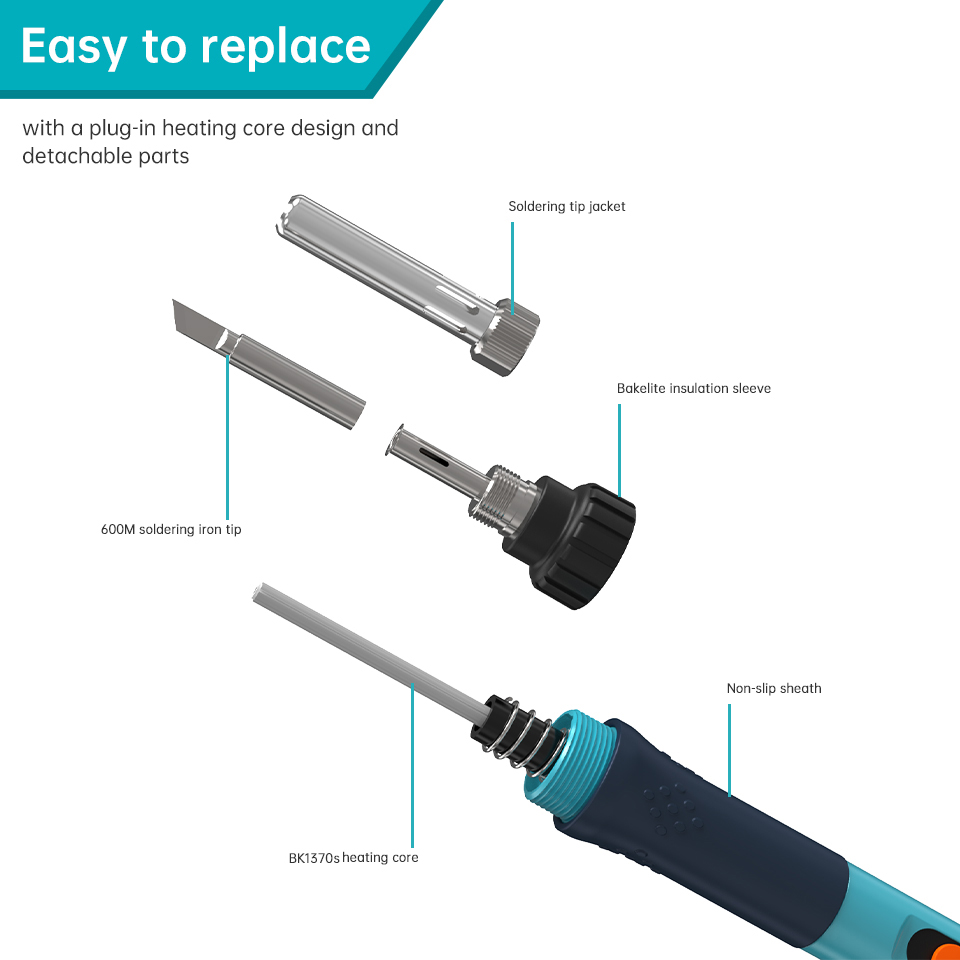 Bakon 90W Soldering Iron Kit A - Electronics Repair Kit With Soldering Iron 评论和价格
