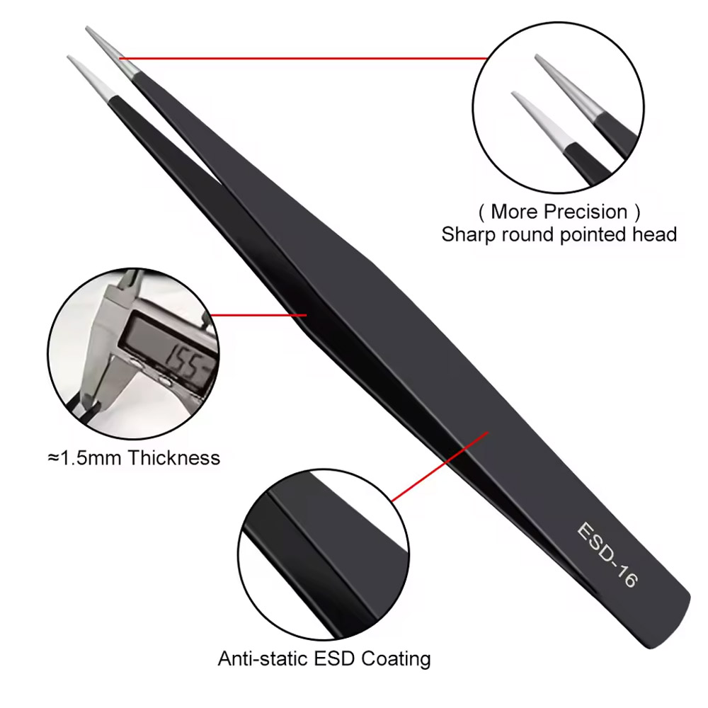 10Pcs/Set Precision Anti-Stati - Electronics Repair Parts 评论和价格