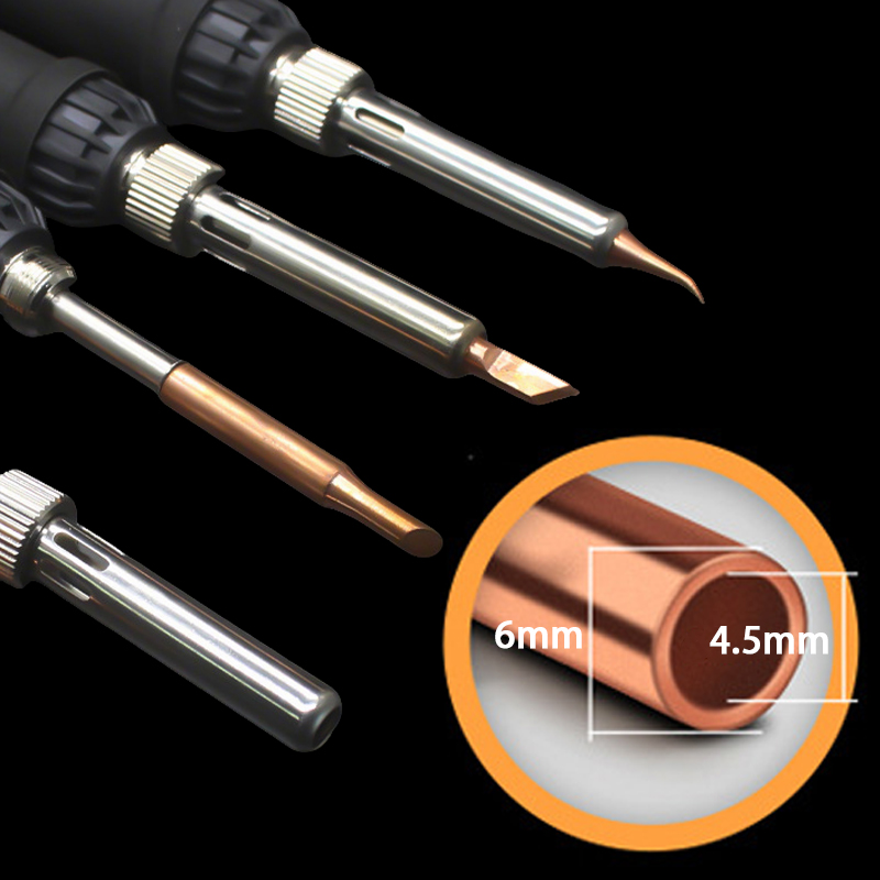 5PCS/Lot Pure Copper Soldering - Electronics Repair Kit With Soldering Iron 评论和价格