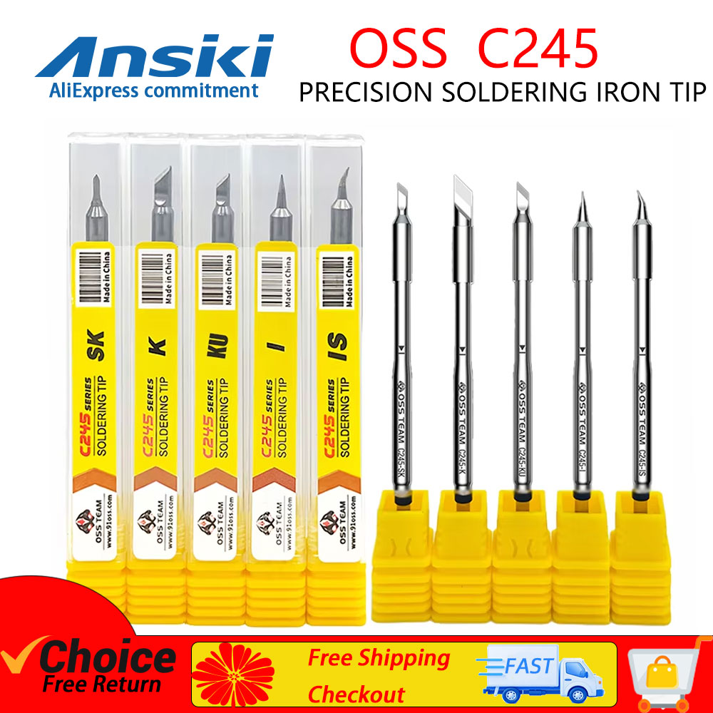 OSS C245 Soldering Iron Tip Pr - Electronics Repair Kit With Soldering Iron 评论和价格