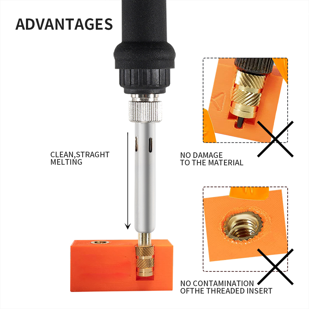 Heat Set Insert Soldering Iron - Electronics Repair Kit With Soldering Iron 评论和价格
