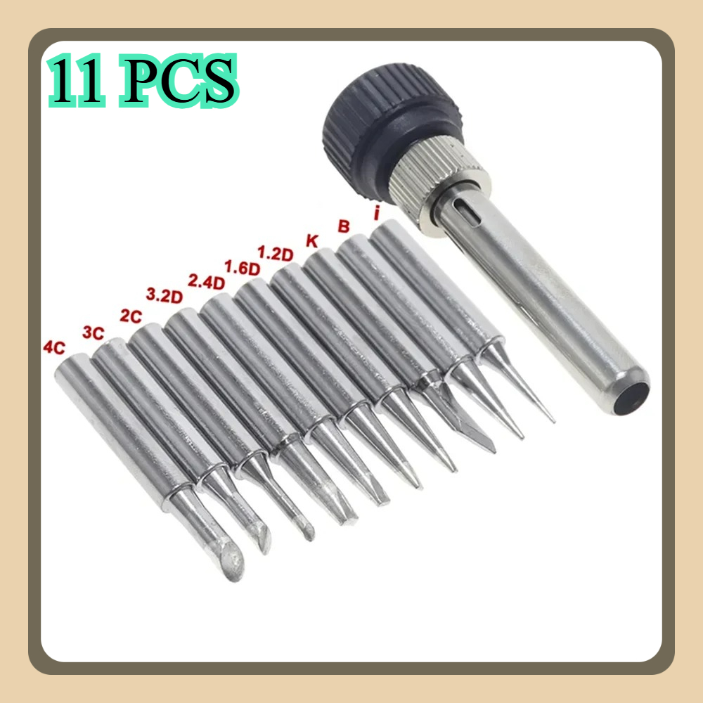 11Pcs 900M Lead-Free Soldering - Electronics Repair Kit With Soldering Iron 评论和价格