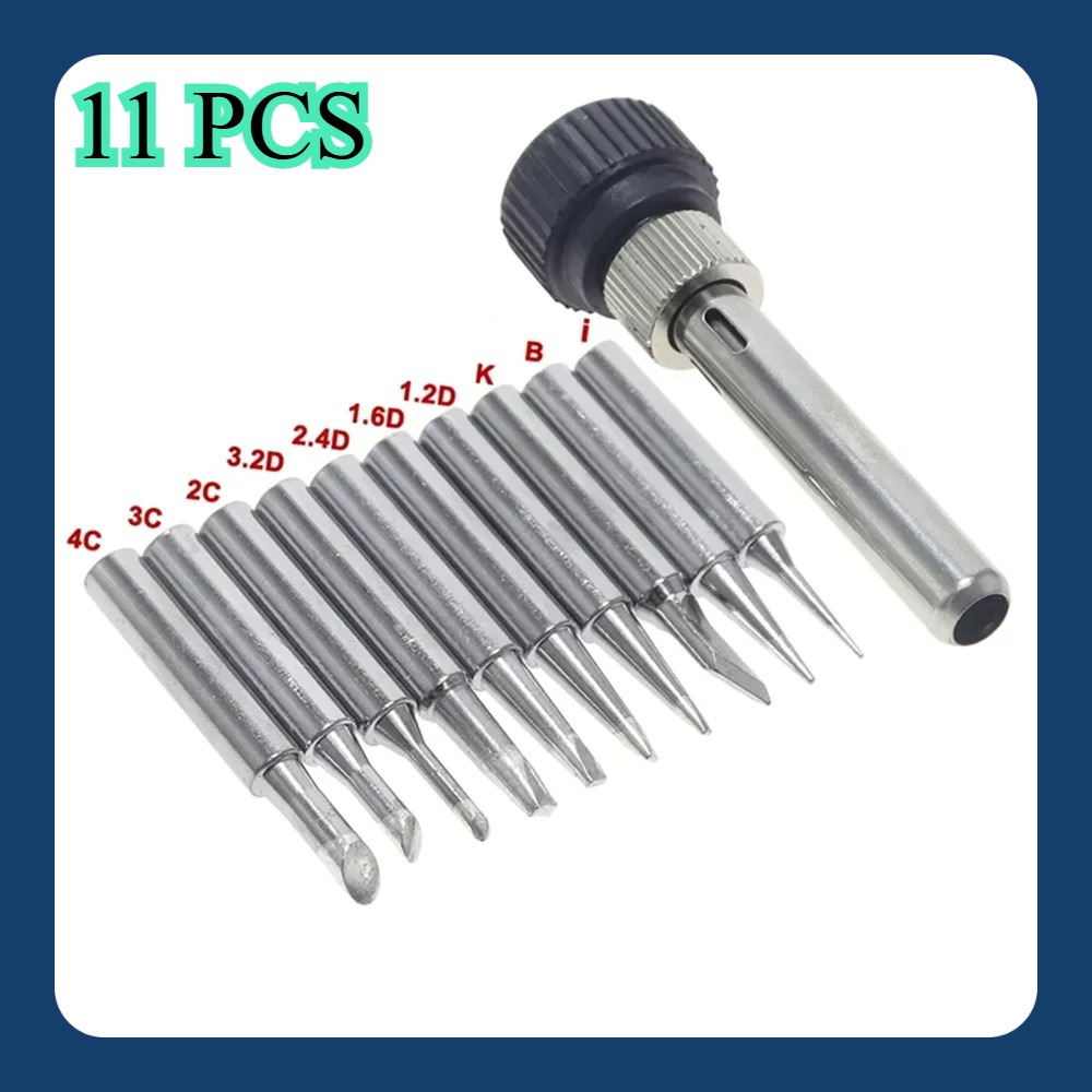 11Pcs 900M Lead-Free Soldering - Electronics Repair Kit With Soldering Iron 评论和价格
