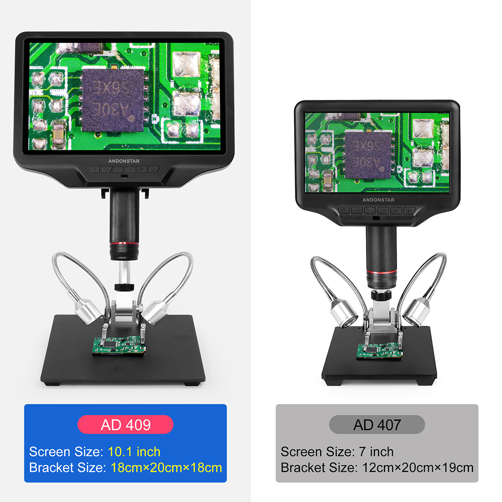 Andonstar AD409 HDMI Digital M - Electronics Repair Microscope 评论和价格