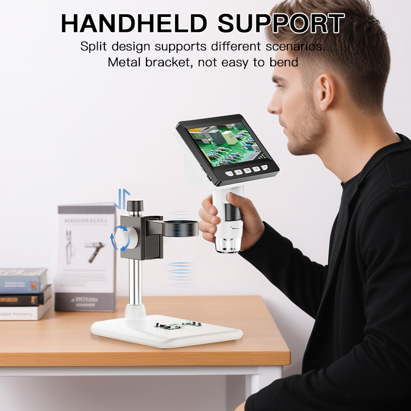 Digital Microscope with 4.3inc - Electronics Repair Microscope 评论和价格
