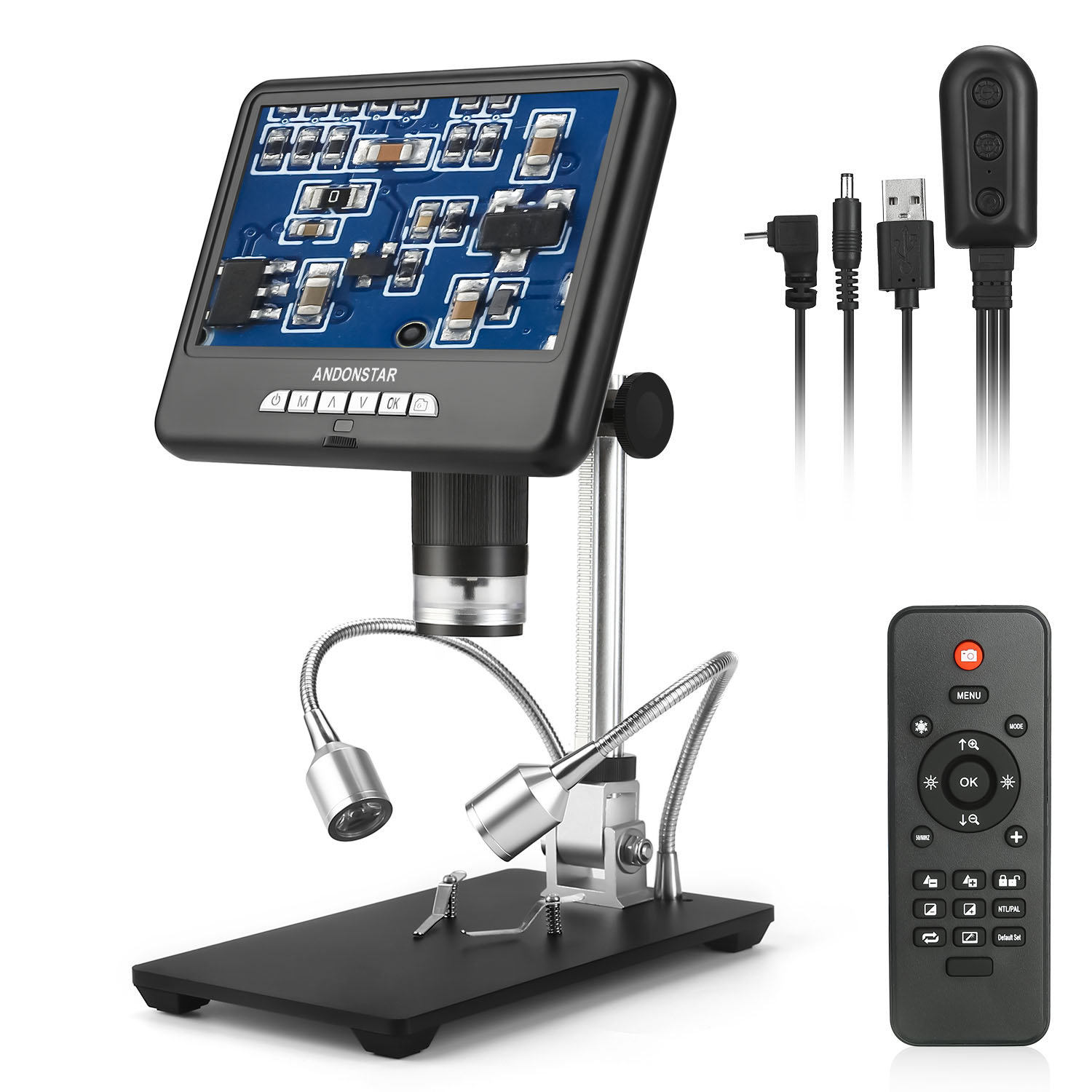 Andonstar AD407 HDMI Soldering - Electronics Repair Microscope 评论和价格