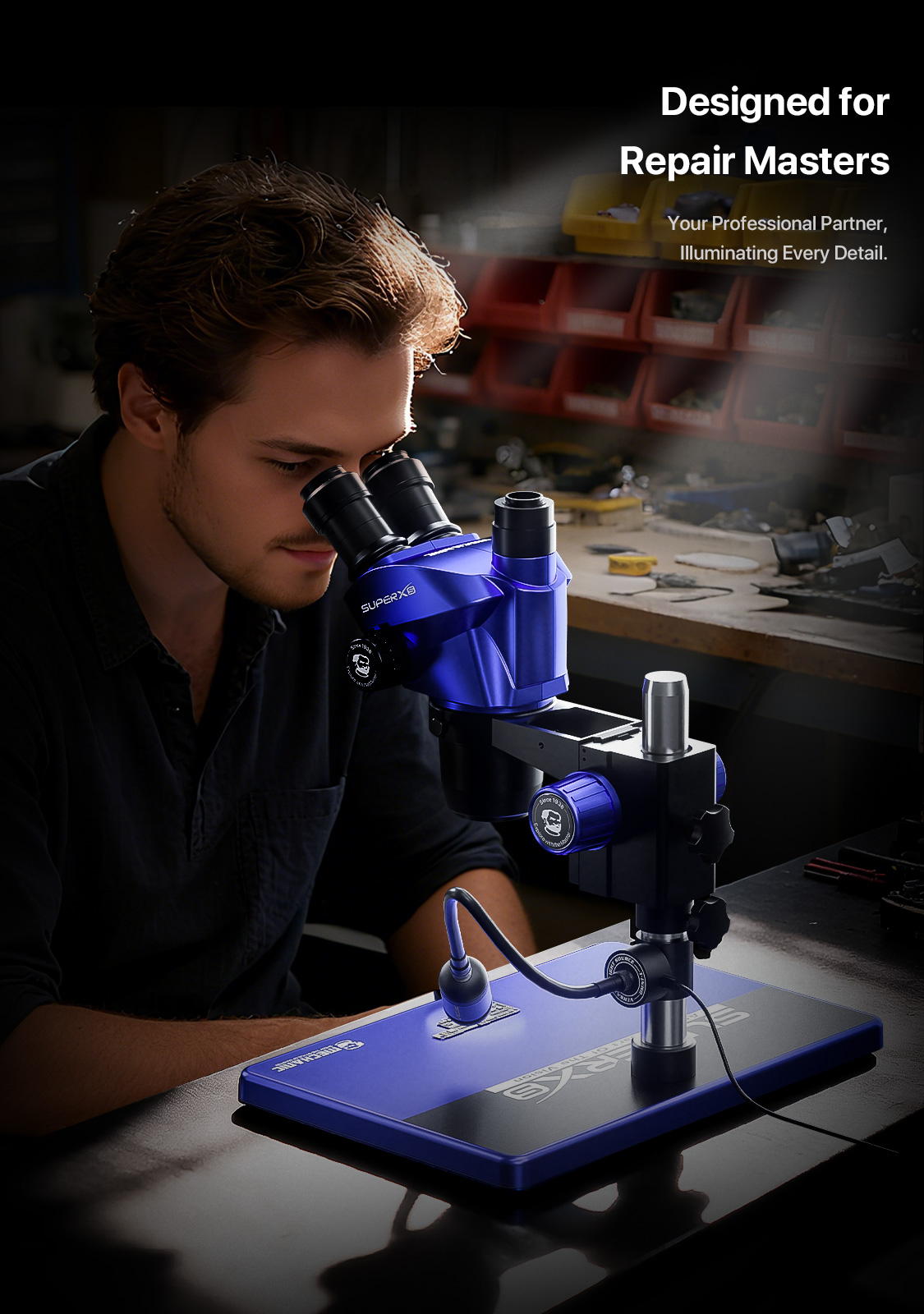 MECHANIC Microscope Universal  - Electronics Repair Microscope 评论和价格