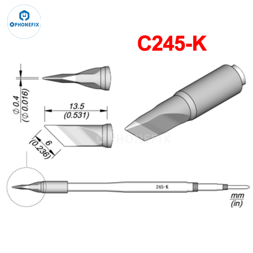 OEM C245 C470 Series Tips C245 - Electronics Repair Kit With Soldering Iron 评论和价格