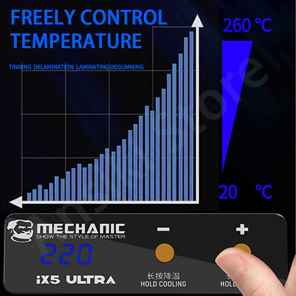MECHANIC ix5 Ultra Heating Pla - Electronics Repair Workstation 评论和价格