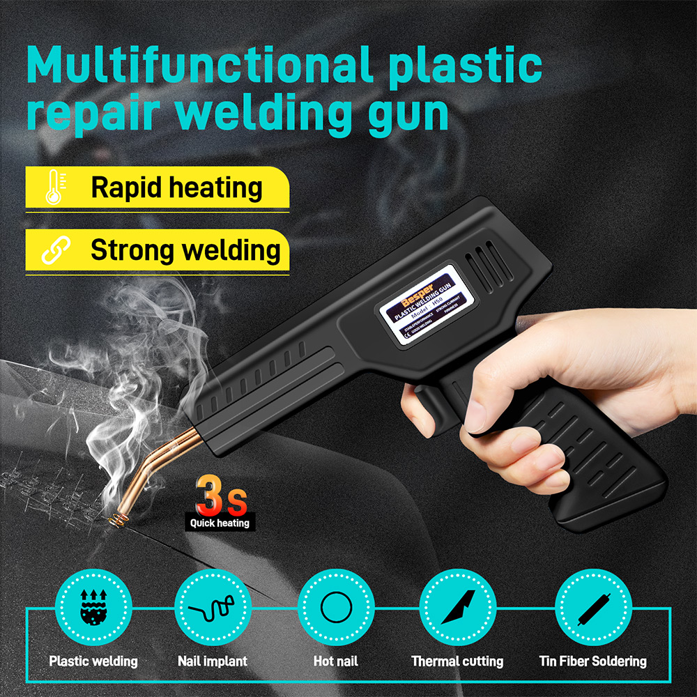 50W Plastic Welder 1000-200PCS - Electronics Repair Kit With Soldering Iron 评论和价格