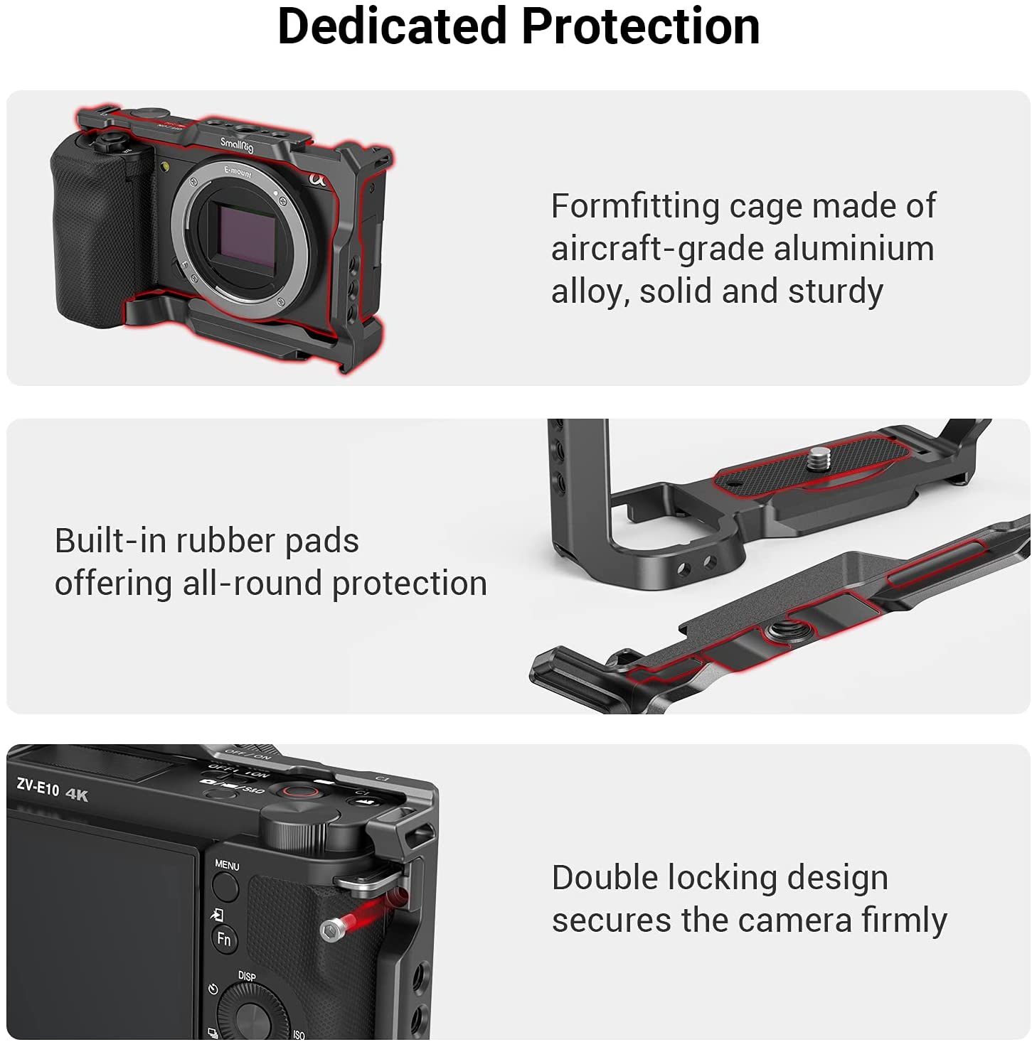 SmallRig for Sony ZVE10 Camera - Sony Camera Zv-E10 评论和价格