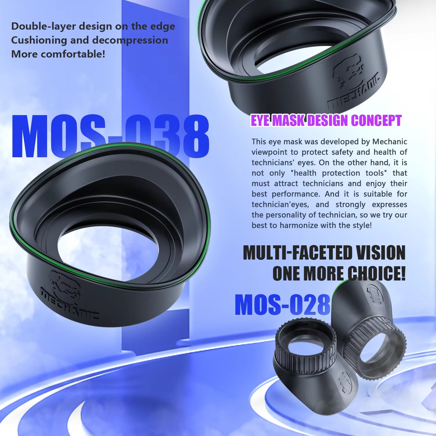 MECHANIC MOS Series Eye Guards - Electronics Repair Microscope 评论和价格